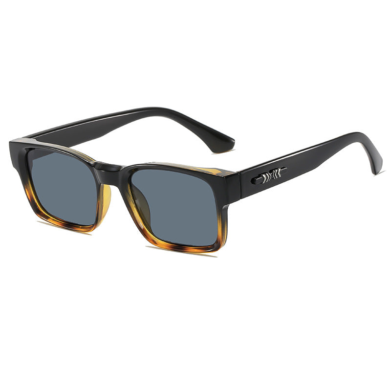 Stylische Chunky Quadratische Sonnenbrille Brehn