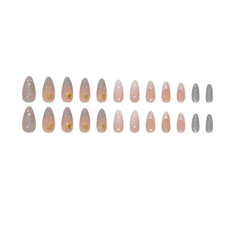Künstlerische Gel Press-On Nagelspitzen Brehn