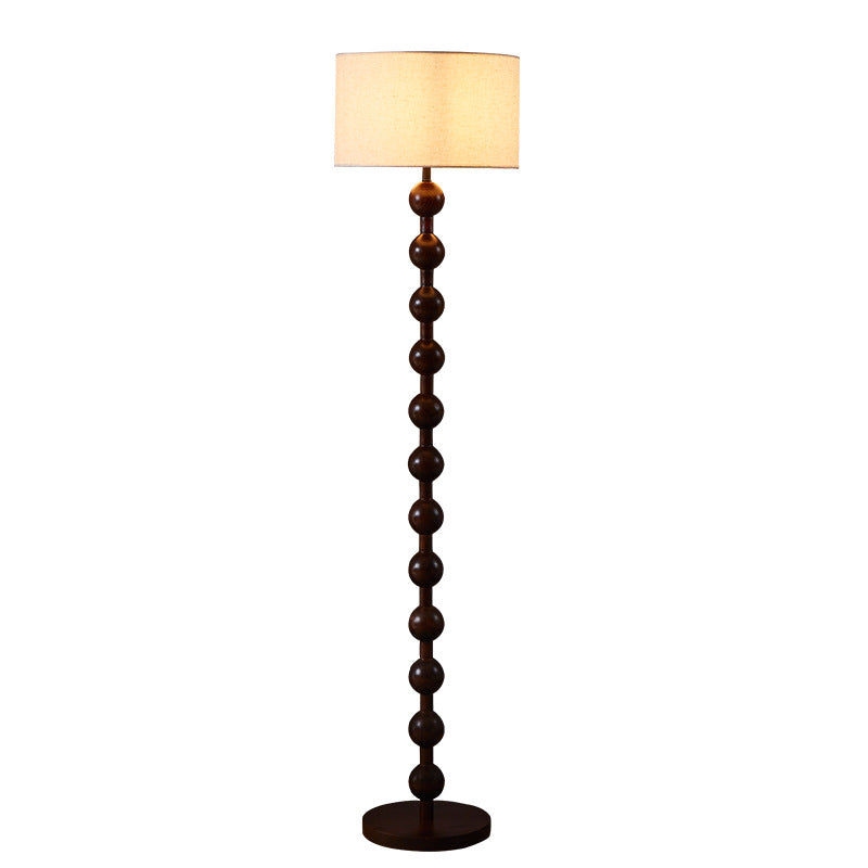 Zeitgenössische Holz-Stehlampe