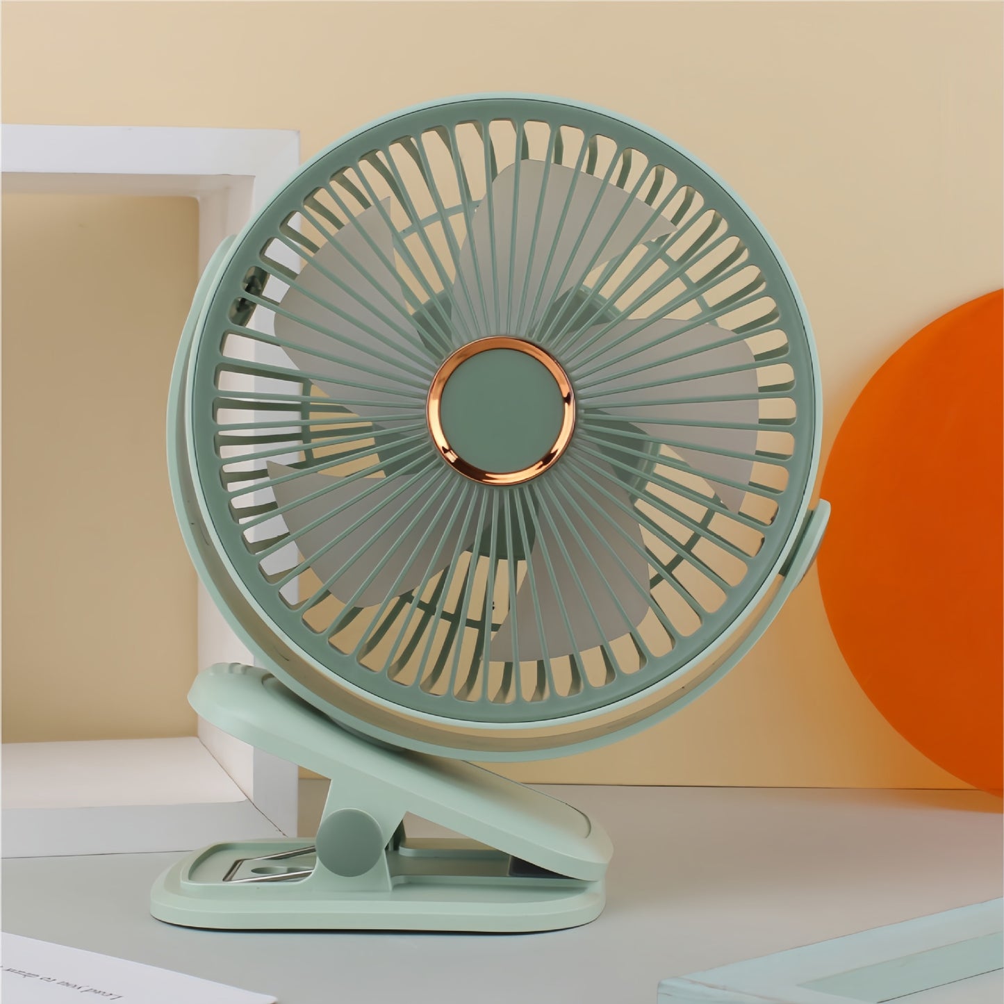Damen Tragbarer Desktop Ventilator mit leiser Windtechnologie Brehn