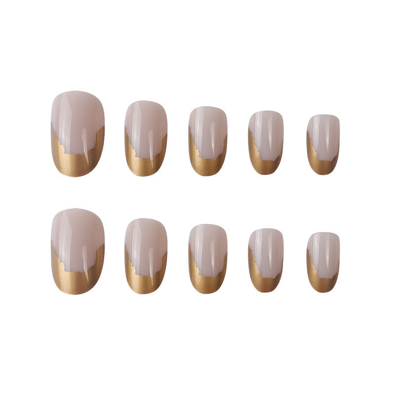 Elegante französische Tipp-Gel-Nagelverlängerungen Brehn