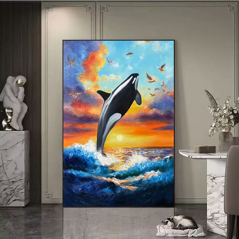 Marine Life Leinwanddruck