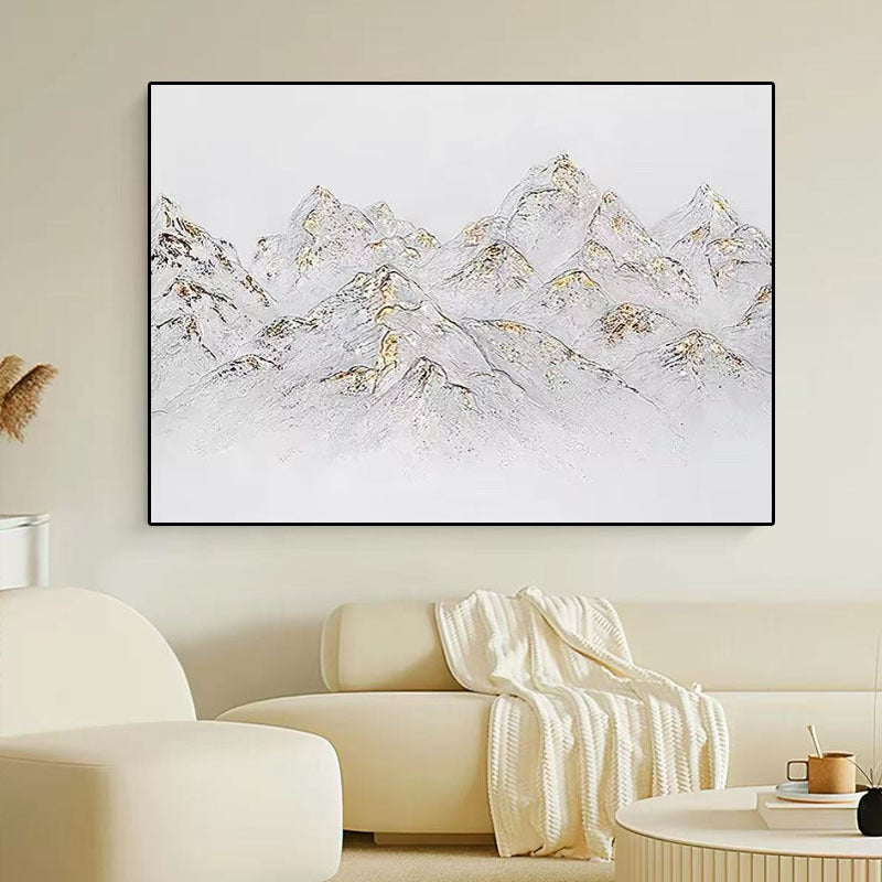 Elegante Berglandschaft Leinwandkunst