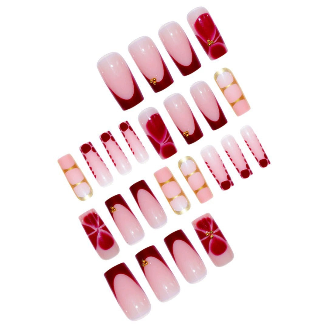 Dekorative Nail Art Extensions Brehn
