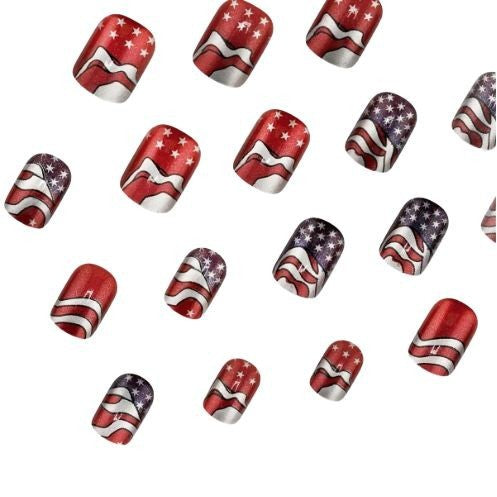 Patriotisches Nageldesign Brehn 1789915083