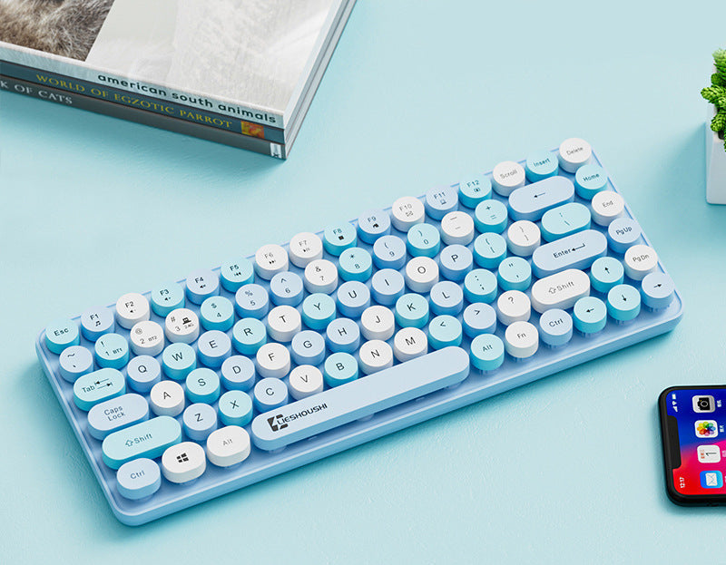 Kabelloses Retro-Tastatur Brehn