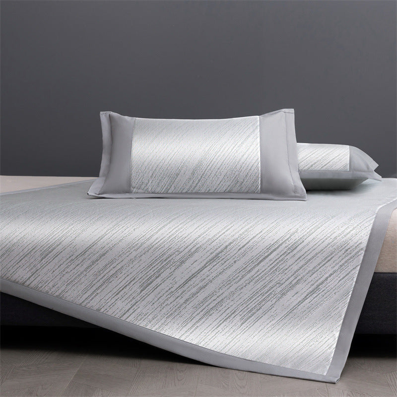 Damen Luxuriöse Bettüberwurf mit elegantem Zweifarben-Design Brehn