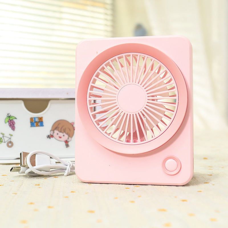 Damen Kompakter Tischventilator mit USB-Anschluss und leisen Betriebsmodus Brehn