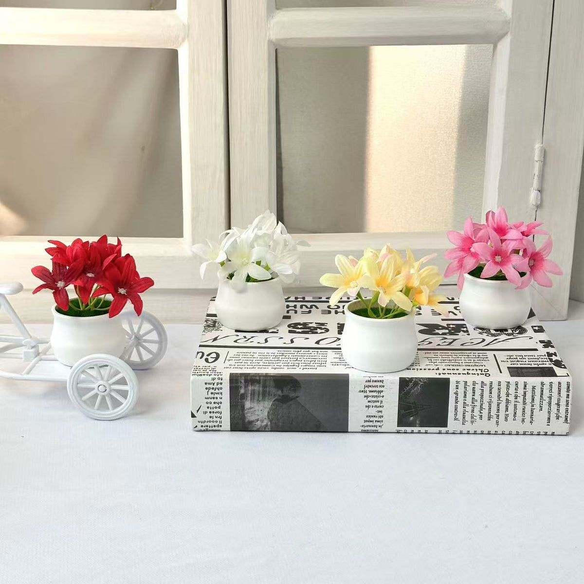 Elegante Faux Floral Tischdekoration für die Wohnkultur