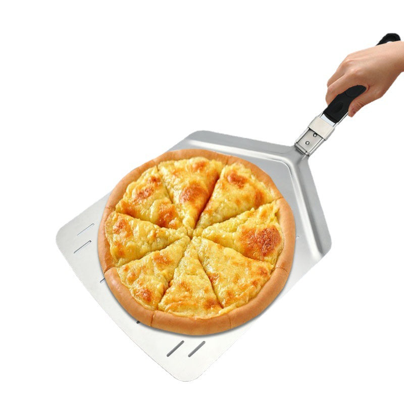 perforierte Edelstahl klappbare Pizzaschaufel mit ergonomischem rutschfestem Griff Brehn