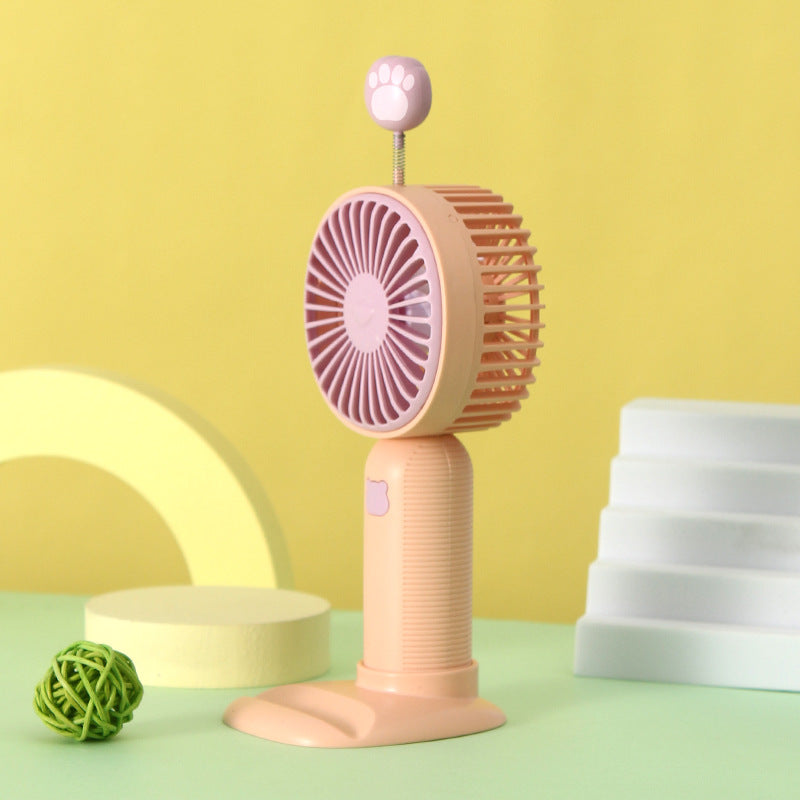Unisex Tragbarer Handventilator mit verspieltem Tiermuster Brehn