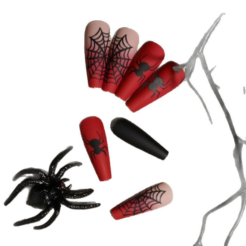 Halloween-Themen Press-On Nagelkunst Brehn