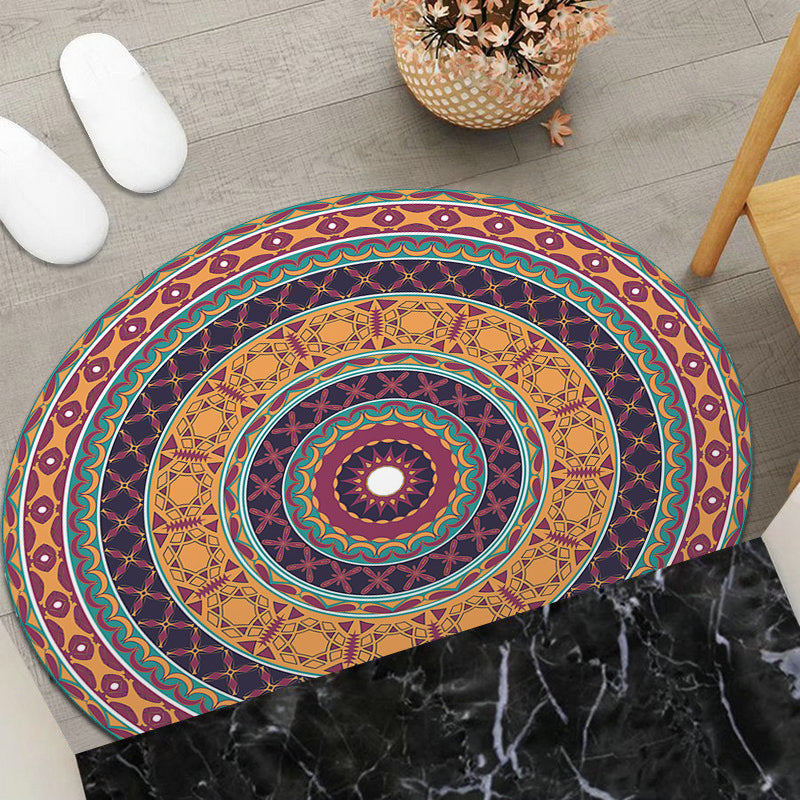 Rundes geometrisches Flächenmatte Brehn