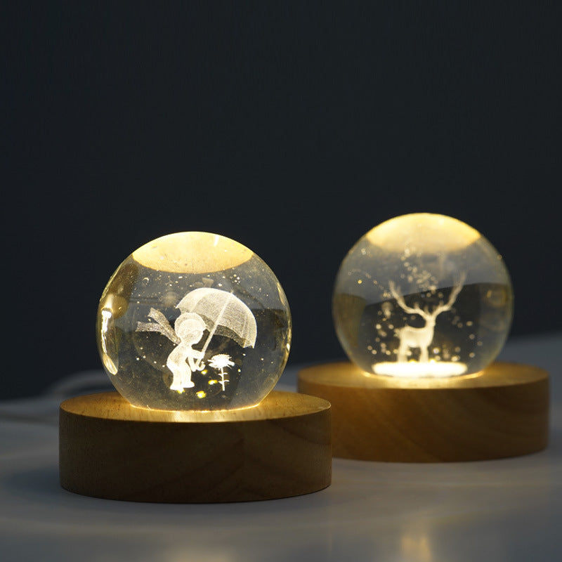 Galaxy-Themen dekorative Tischlampe