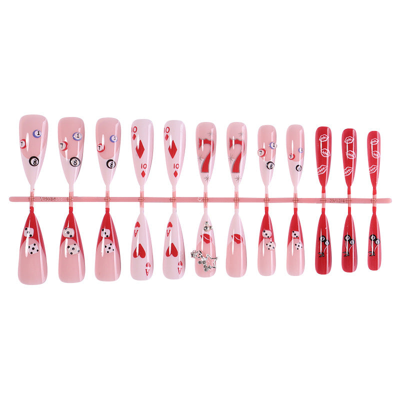 Verspieltes, Feiertags-Themen Press-On Nail Set Brehn