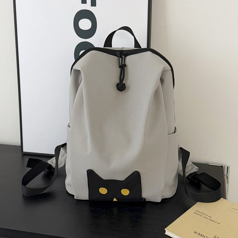 Verspielt katzenmotivierte lässige Rucksack Brehn