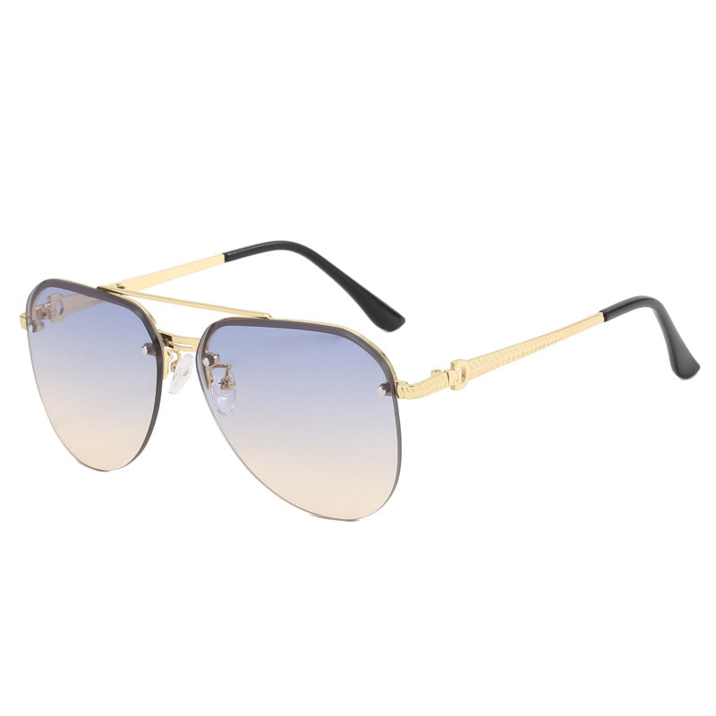 Damen elegante Piloten-Sonnenbrille mit hohem UV-Schutz und stilvollem Rahmen Brehn