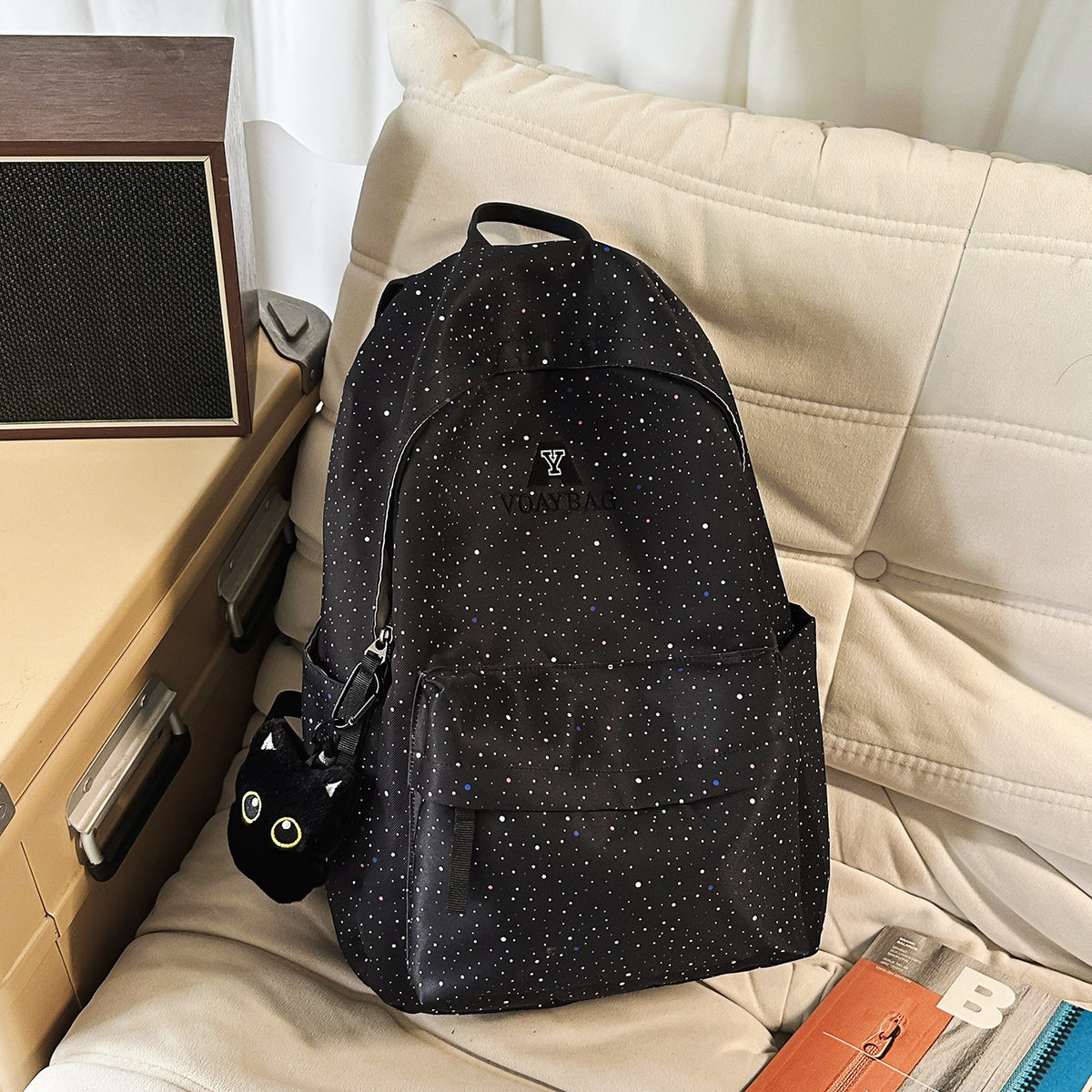 Trendiger gesprenkelter Druck Rucksack Brehn