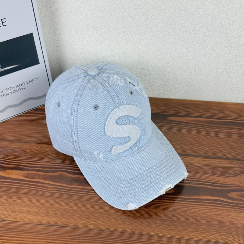 Damen Vintage Grafik Logo Baseballmütze Brehn