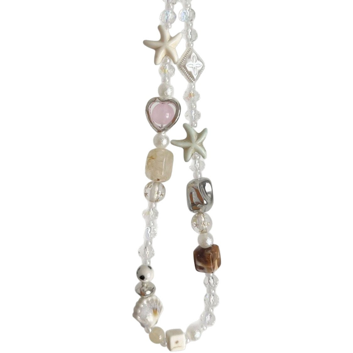 Strand-Themen Charm Halskette Brehn