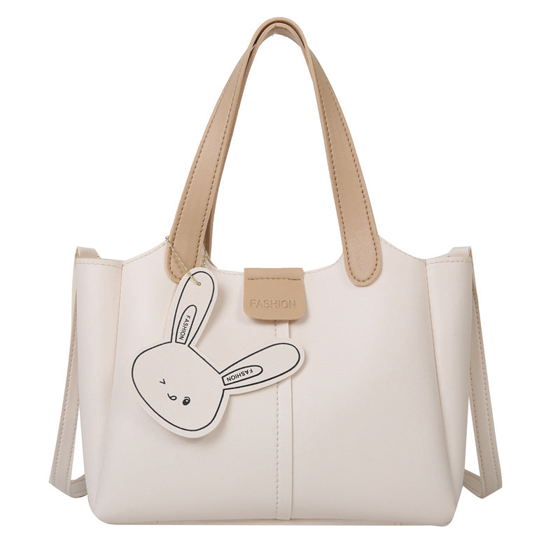 Strukturierte Kunstleder-Handtasche Brehn