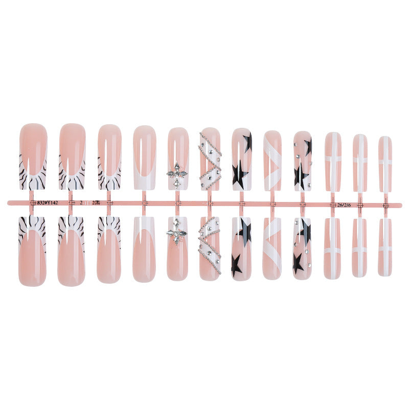 Elegantes Press-On Nail Art Kit Brehn