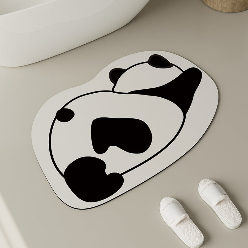 Niedlicher Panda-Motiv Badetmatte Brehn