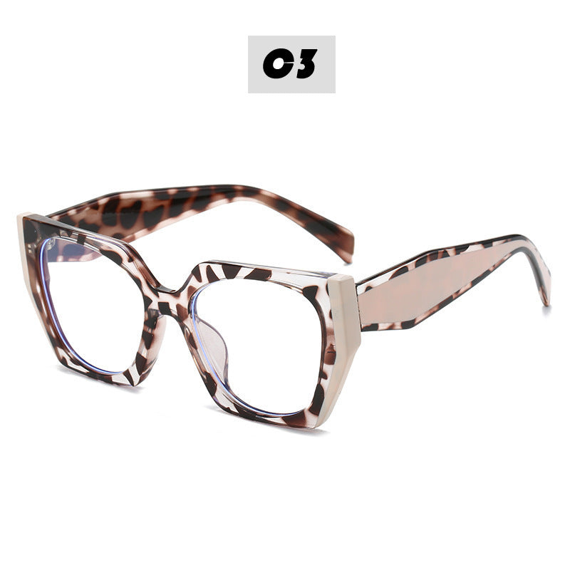 Damen Modische Oversized Brille Brehn