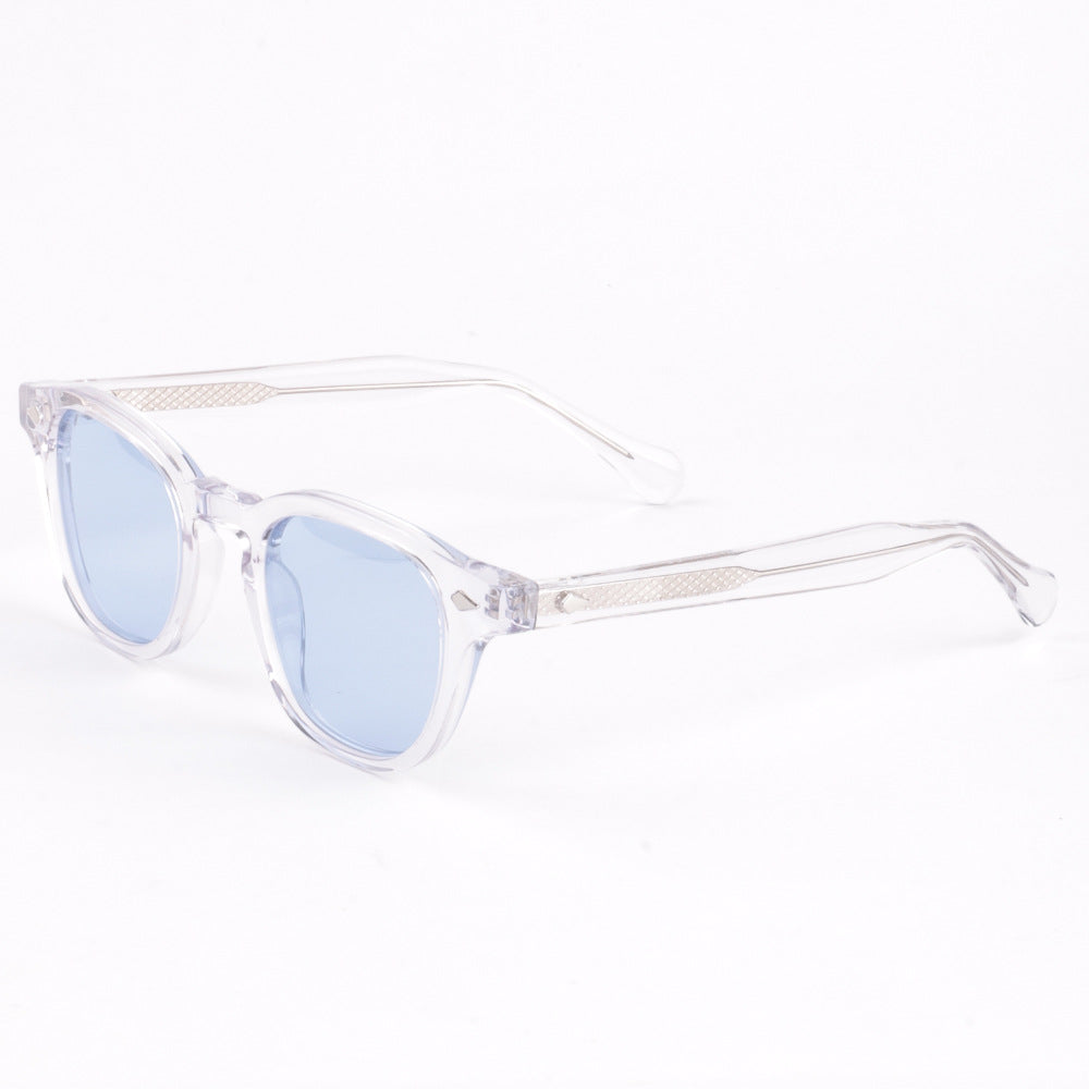 Damen Sonnenbrille mit exklusivem Geometrie-Rahmen und Polarisierten Gläsern Brehn