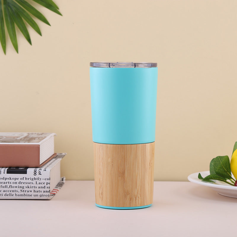 Damen umweltfreundlicher Kaffeebecher mit bambusoptik Brehn