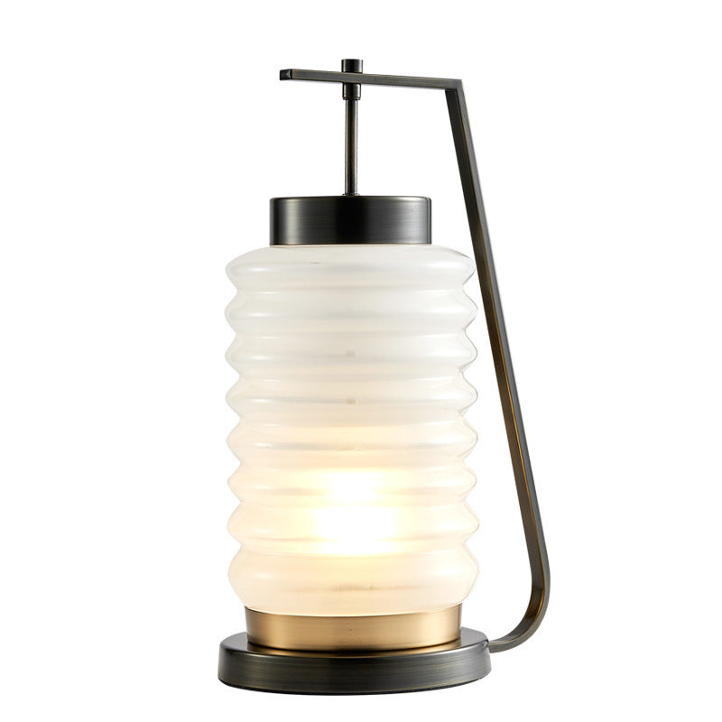Zeitgenössische skulpturale Tischlampe