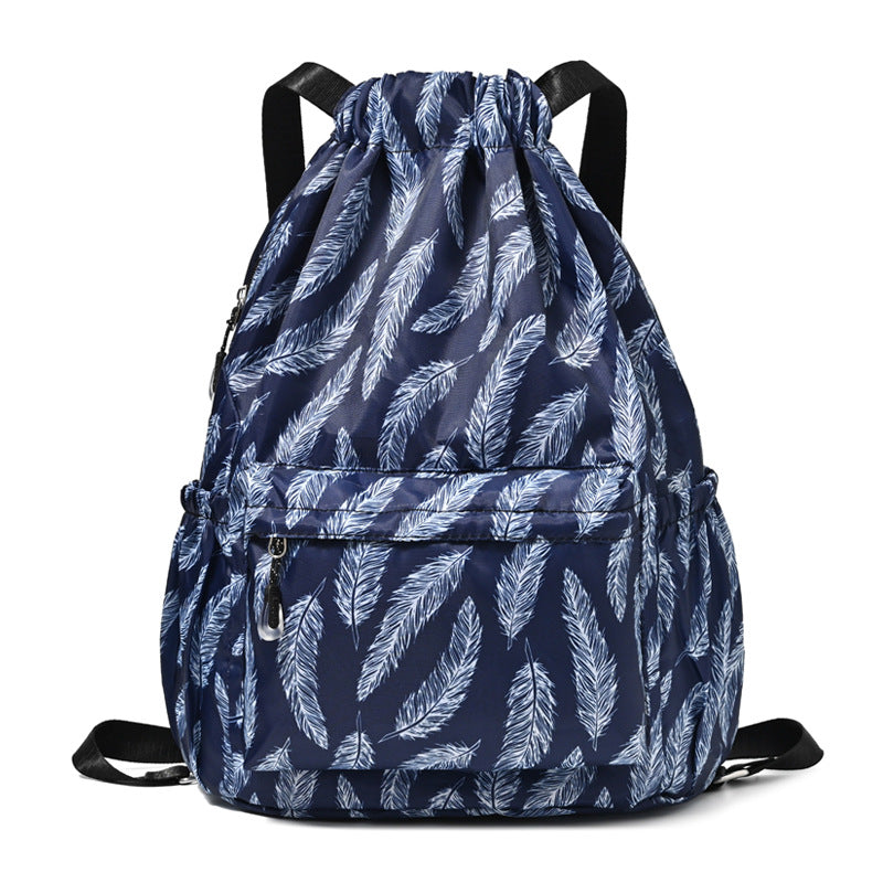 Kordelzug Elefantenmuster Rucksack Brehn