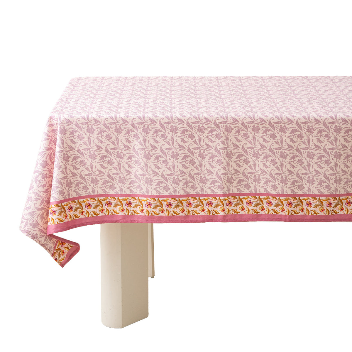 Rechteckige Tischdecke im Landhausstil aus Baumwollmischgewebe mit floralem Allover-Print Brehn