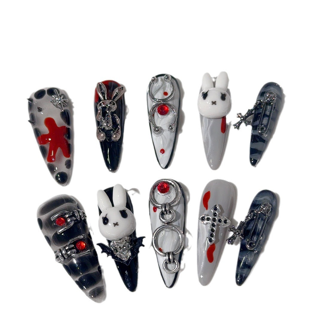 Themenbezogenes Künstlerisches Nagelschmuckset