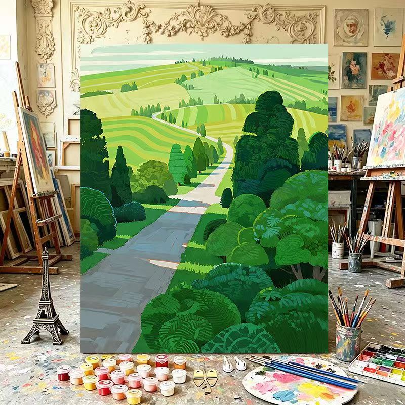 Szenische Natur Landschaft Leinwandkunst Brehn