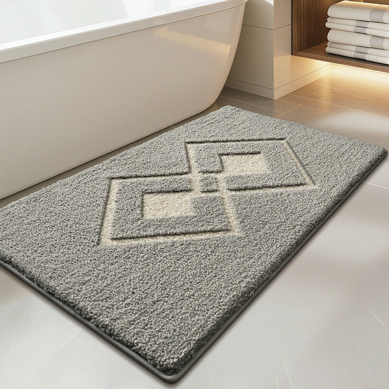 Plüsch Strukturierte Badezimmer Badmatte Brehn