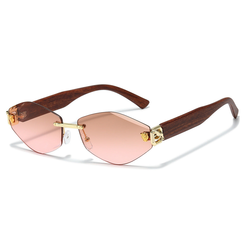 Einzigartige Winkelrahmen-Sonnenbrille Brehn
