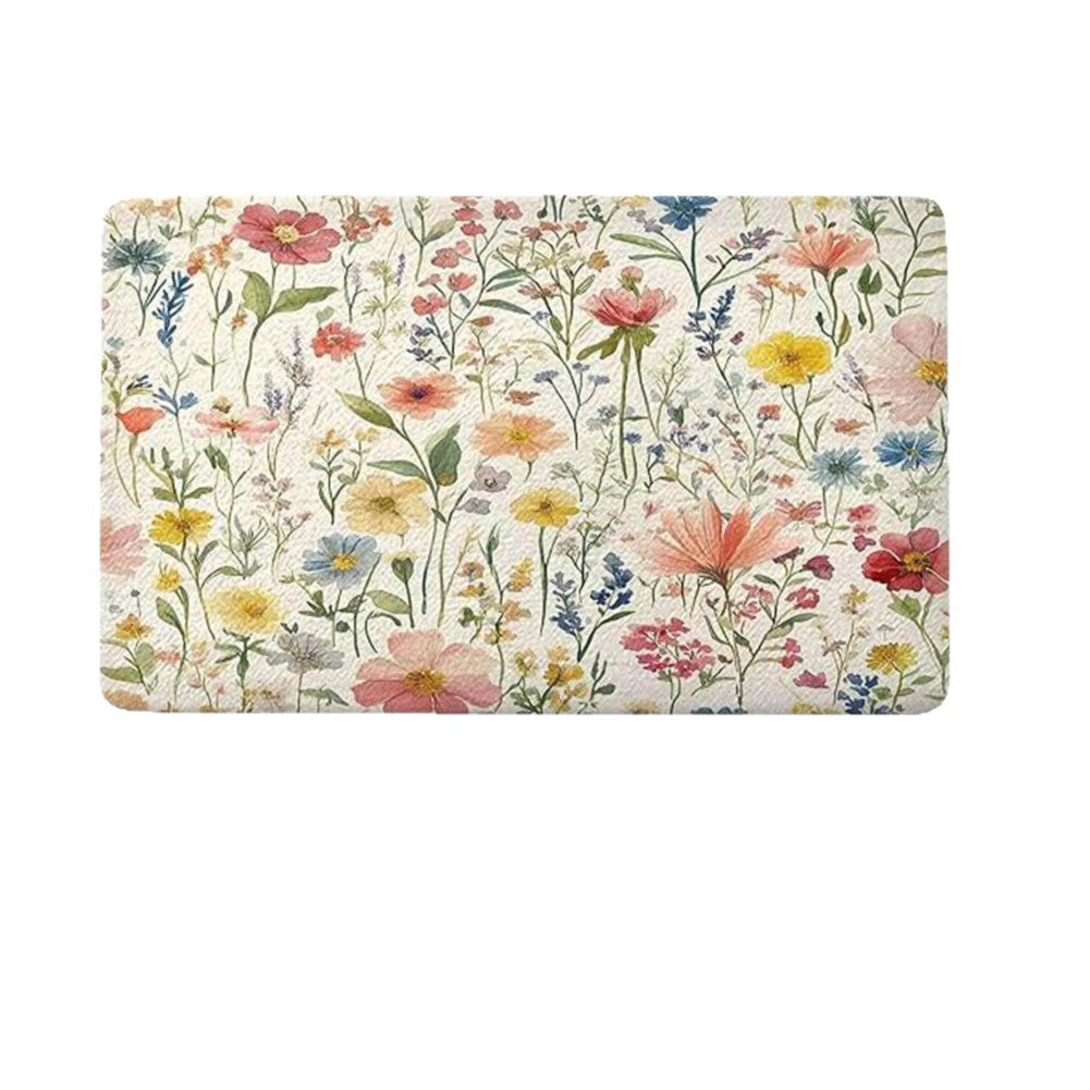 Blumenmuster Anti-Ermüdungs-Badematte