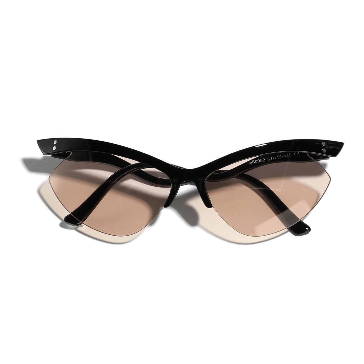 Damen Cat-Eye Sonnenbrille mit ergonomischem Design und UV-Schutz Brehn