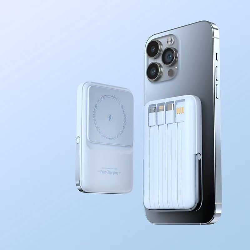 Magnetische Powerbank mit Schnellladefunktion Brehn