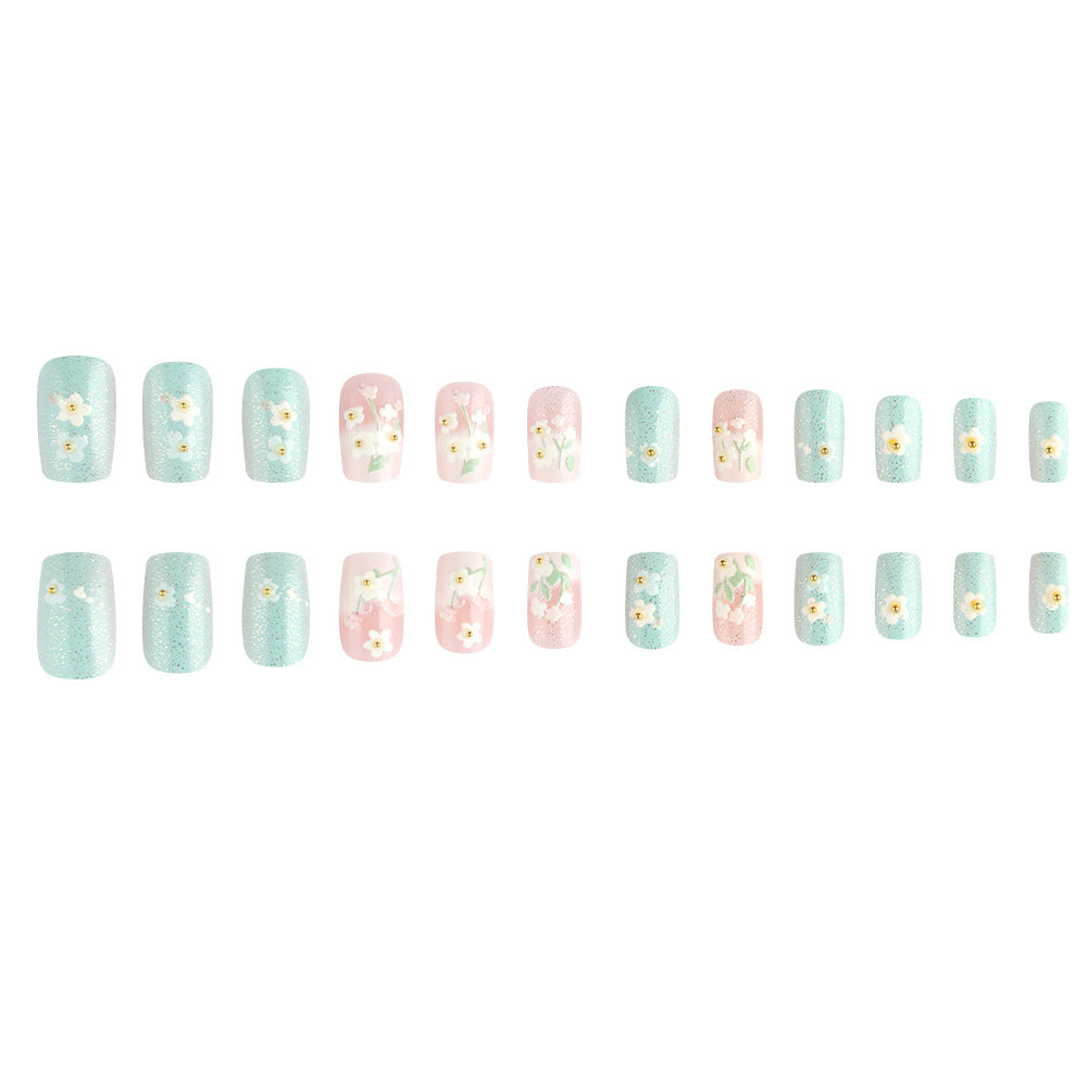 Floral Garden Press-On Nagelkunst Brehn
