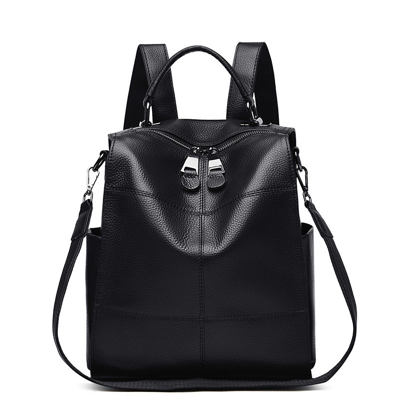 Vielseitiger Multifunktionaler Leder Rucksack Brehn