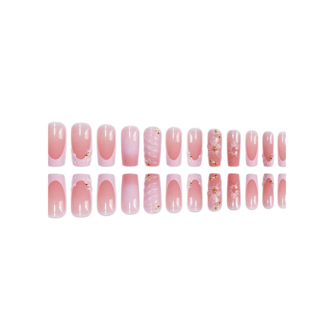 Blumeninspiriertes Premium-Acrylnagel-Enhancements Brehn