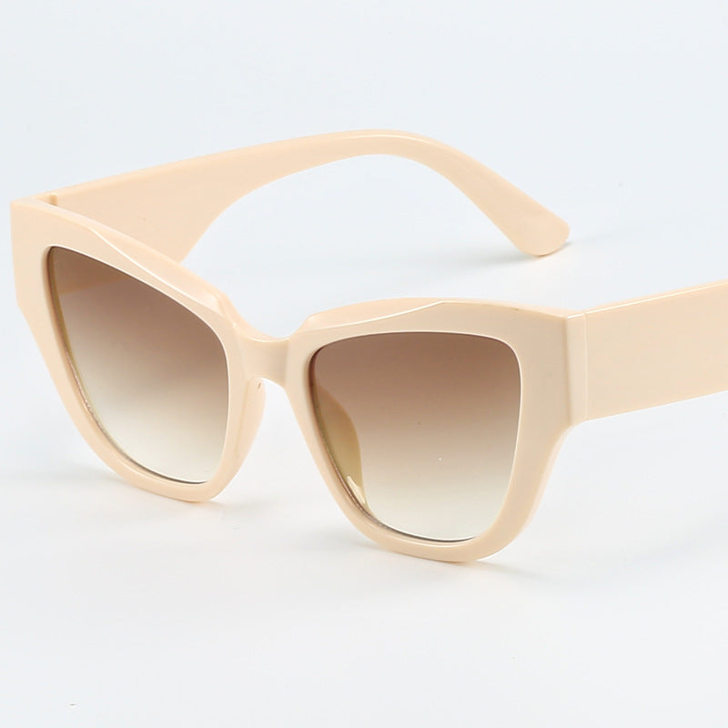 Damen Cat-Eye-Sonnenbrille mit extravagantem Leopardenmuster Brehn