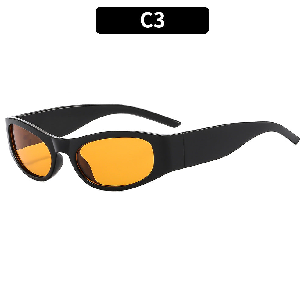 Moderne Schlanke Katzenaugen-Sonnenbrille