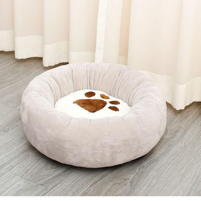 Gemütliches Rundes Hundebett