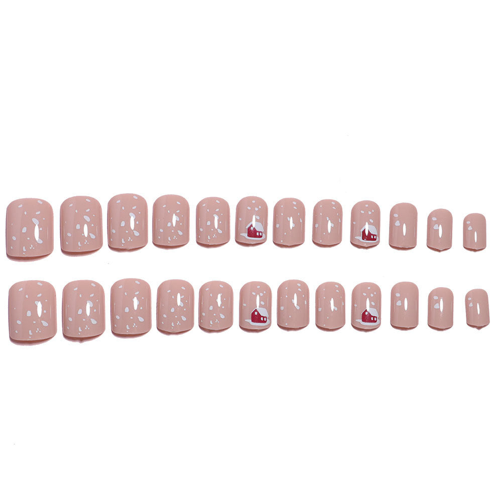 Festliche Feiertags-Themen Press-On Nagelkunst Brehn