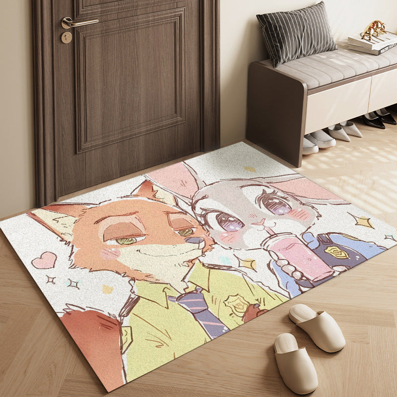 Cartoon-Themen Area Rug