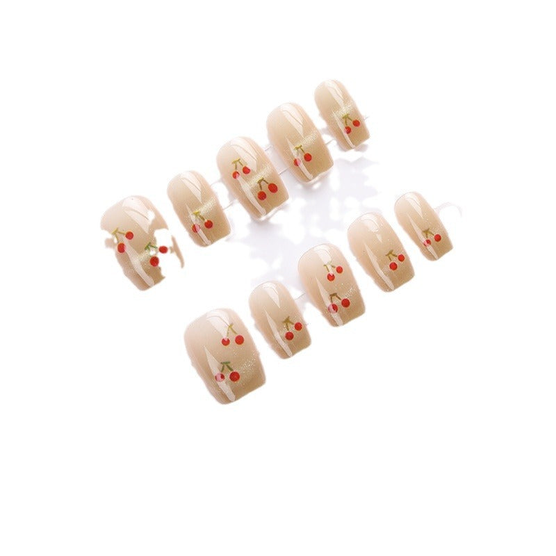 Kirschblüten Press-On Nagelset Brehn