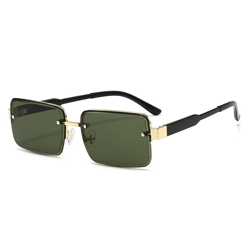 Damen Designer-Sonnenbrille im modernen Rechteck-Design Brehn